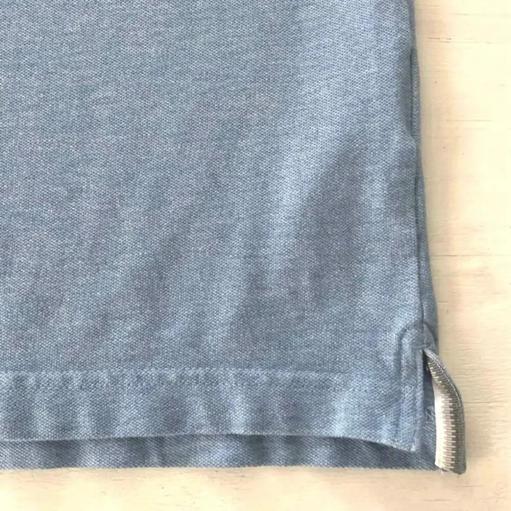 Banana Republic Classic Fit Blue Polo Mens Size XL Short Sleeve Work Golf Travel